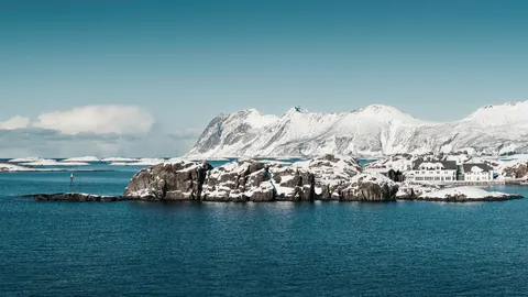 Noorse fjord 4K-achtergrond · nature · 3840×2160