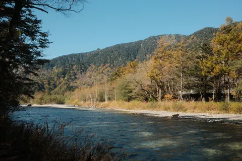 Fond d'écran Rivière d'automne 4K · nature · 3840×2560