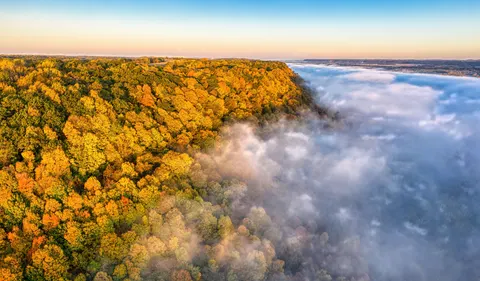 Sfondo Fiume in autunno 4K · nature · 3840×2246