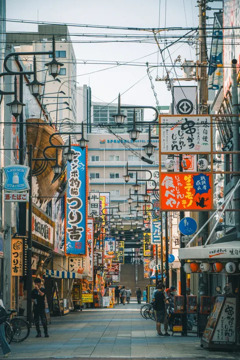 Japan Street Art Phone Wallpaper · anime · 1440×2160