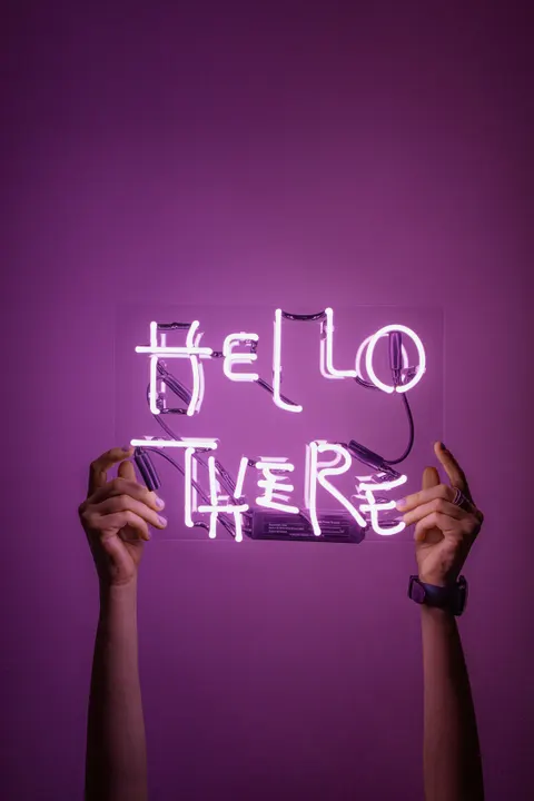 Neon Words Phone Wallpaper · quotes · 1440×2160