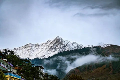 Sfondo Vette dell'Himalaya 4K · mountains · 3840×2560