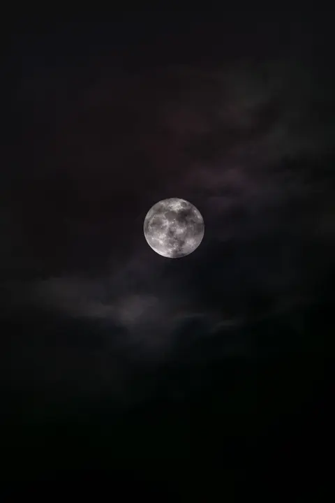 Full Moon Phone Wallpaper · moon · 1440×2160