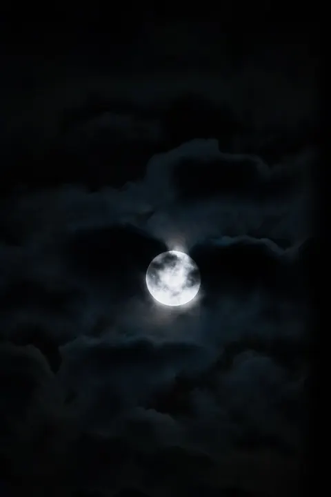 Full Moon Phone Wallpaper · moon · 1440×2160