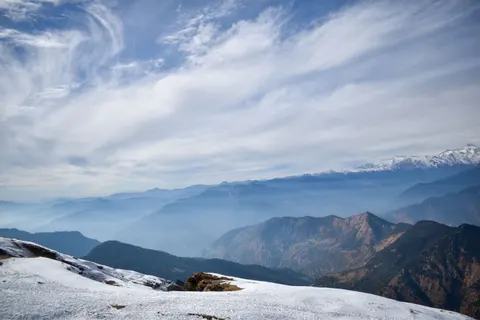 Fond d'écran Sommets de l'Himalaya 4K · mountains · 3840×2560
