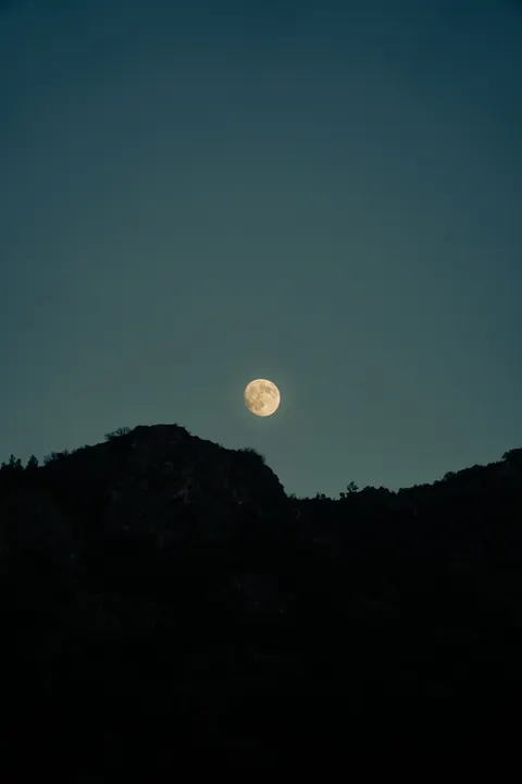 Full Moon Phone Wallpaper · moon · 1440×2160
