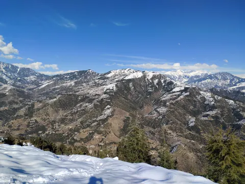 Sfondo Vette dell'Himalaya 4K · mountains · 3840×2880
