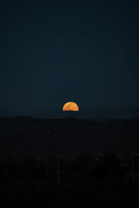 Full Moon Phone Wallpaper · moon · 1440×2160