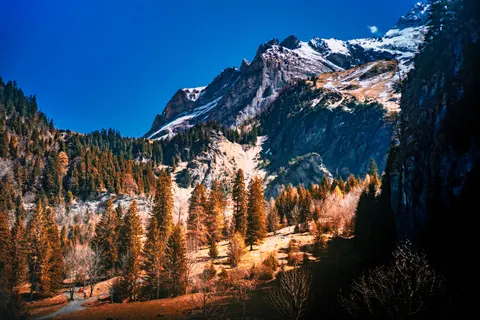 Fond d'écran Alpes suisses 4K · mountains · 3840×2560