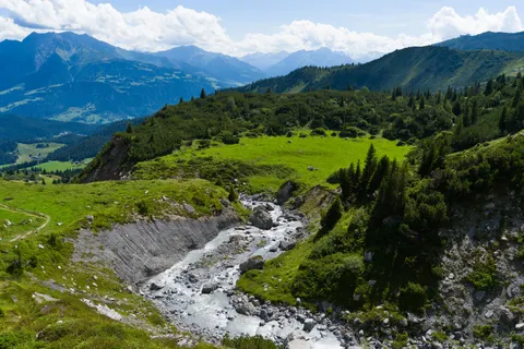 Wallpaper Alpen Swiss 4K · mountains · 3840×2558