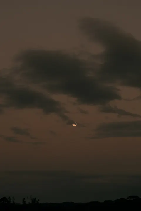 Crescent Moon Phone Wallpaper · moon · 1440×2160