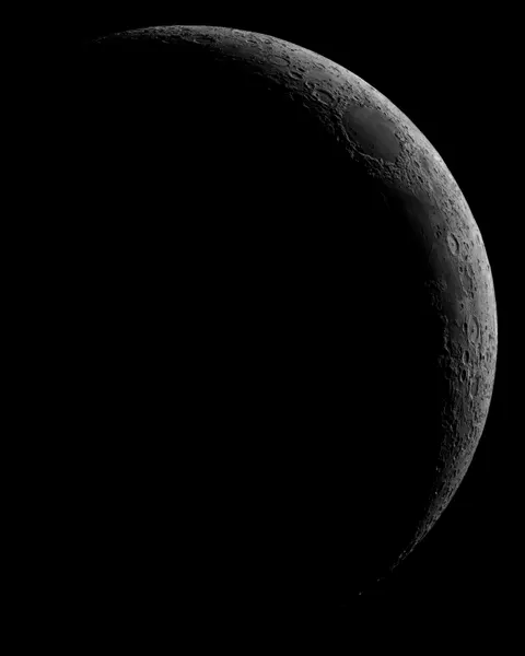 Crescent Moon Phone Wallpaper · moon · 1440×1800
