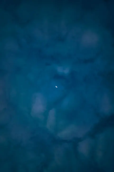 Crescent Moon Phone Wallpaper · moon · 1440×2159