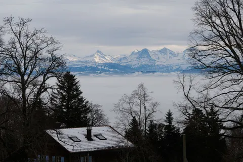 Hình nền Dãy Alps Thụy Sĩ 4K · mountains · 3840×2558