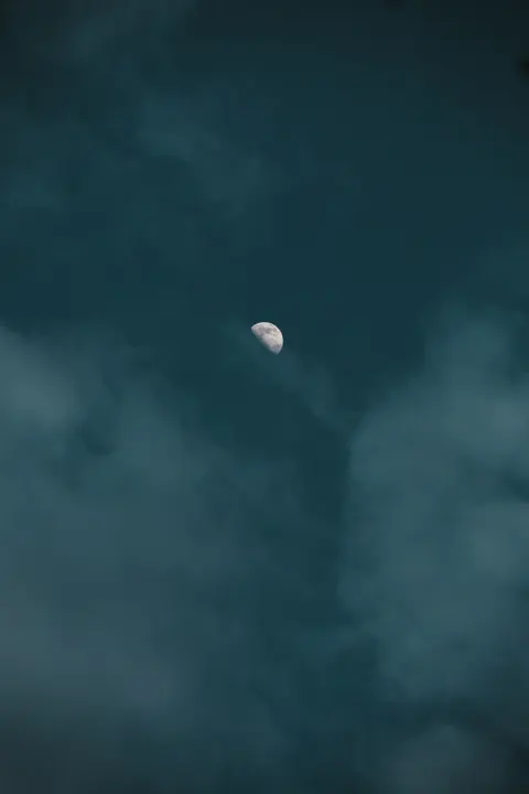 Moon Clouds Phone Wallpaper · moon · 1440×2160