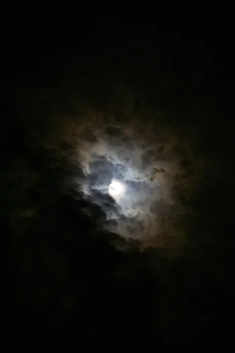 Moon Clouds Phone Wallpaper · moon · 1440×2160