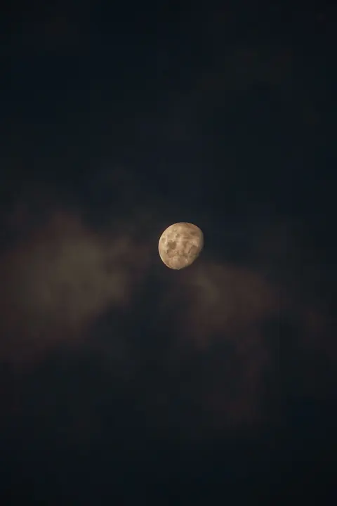 Moon Clouds Phone Wallpaper · moon · 1440×2160