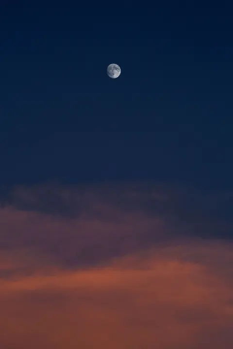 Moon Clouds Phone Wallpaper · moon · 1440×2160