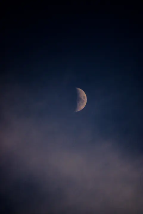 Moon Clouds Phone Wallpaper · moon · 1440×2160