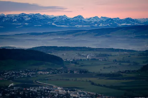 Wallpaper Alpen Swiss 4K · mountains · 3840×2561