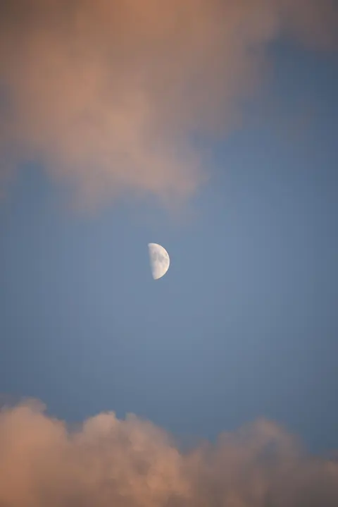 Moon Clouds Phone Wallpaper · moon · 1440×2157
