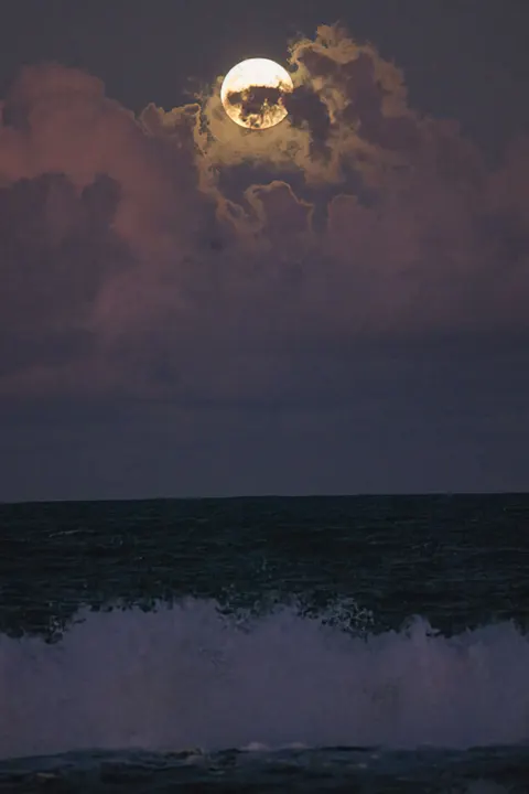 Moon Clouds Phone Wallpaper · moon · 1440×2159
