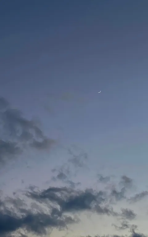 Moon Clouds Phone Wallpaper · moon · 1440×2309