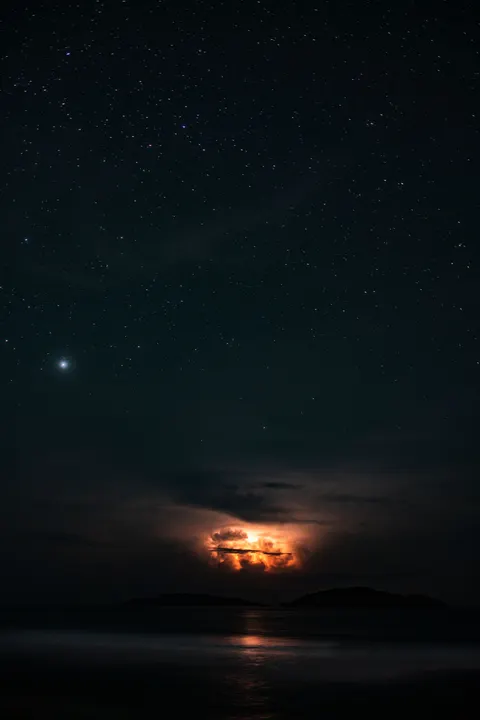 Moonlight Water Phone Wallpaper · moon · 1440×2160