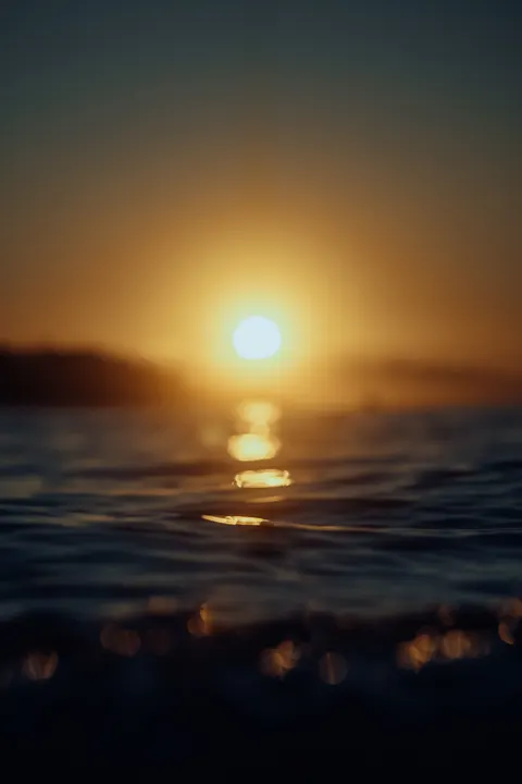 Moonlight Water Phone Wallpaper · moon · 1440×2160