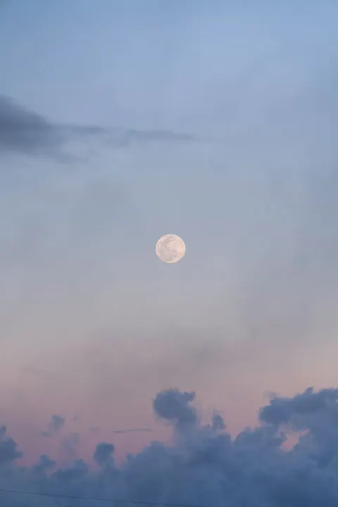 Full Moon Phone Wallpaper · moon · 1440×2159