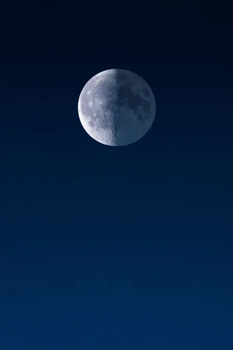 Crescent Moon Phone Wallpaper · moon · 1440×2160