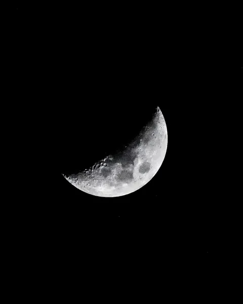 Crescent Moon Phone Wallpaper · moon · 1440×1799