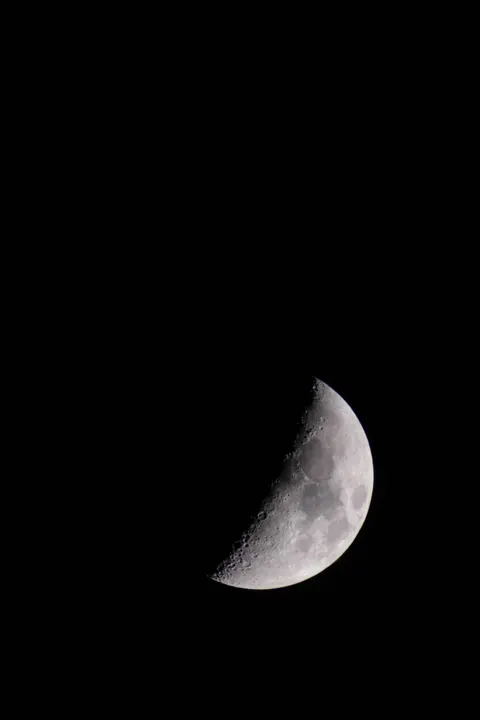 Crescent Moon Phone Wallpaper · moon · 1440×2160