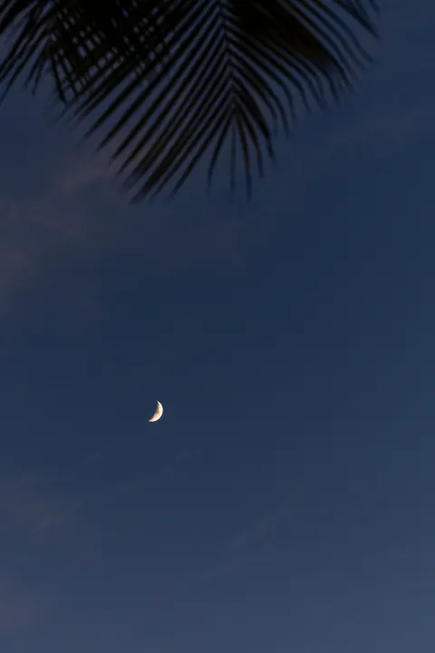 هلال ماه والپیپر موبایل · moon · 1440×2160