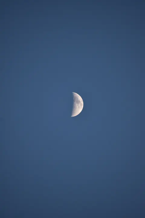Crescent Moon Phone Wallpaper · moon · 1440×2160