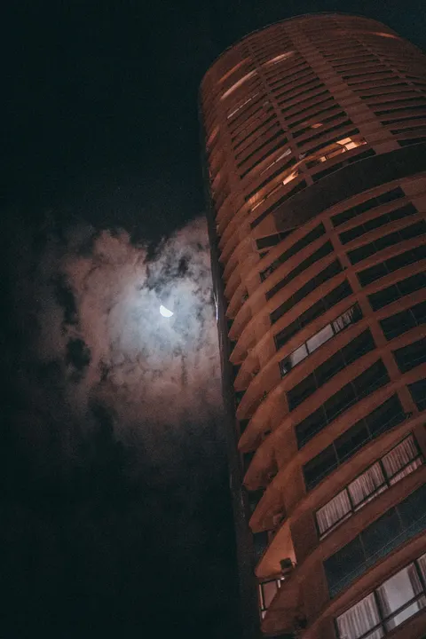 Moon Clouds Phone Wallpaper · moon · 1440×2160