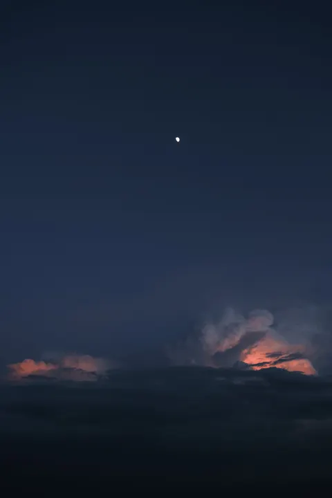 Moon Clouds Phone Wallpaper · moon · 1440×2160