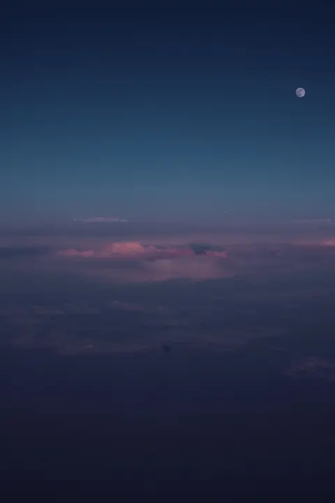 Moon Clouds Phone Wallpaper · moon · 1440×2160