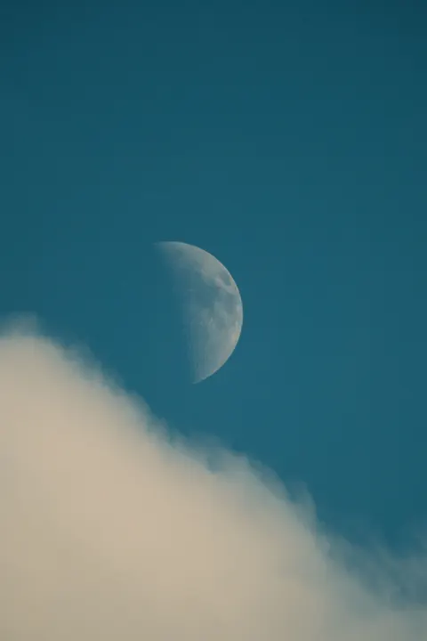 Moon Clouds Phone Wallpaper · moon · 1440×2160