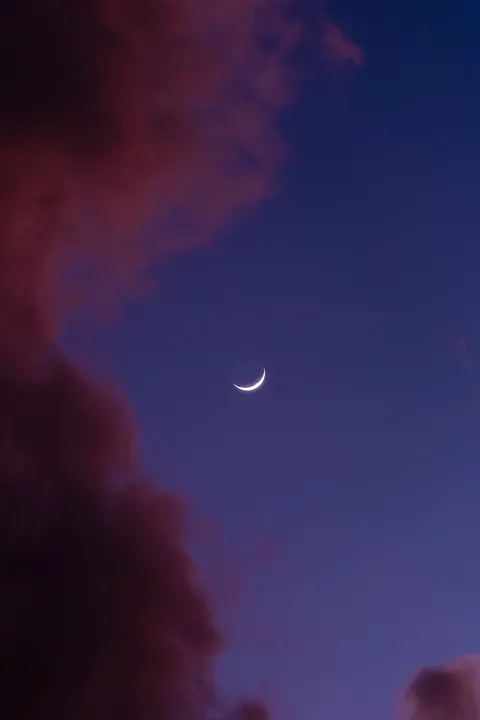 Moon Clouds Phone Wallpaper · moon · 1440×2160