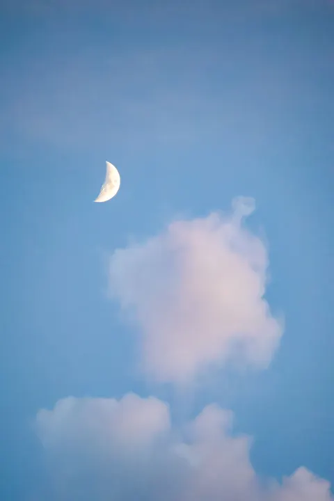 Moon Clouds Phone Wallpaper · moon · 1440×2160