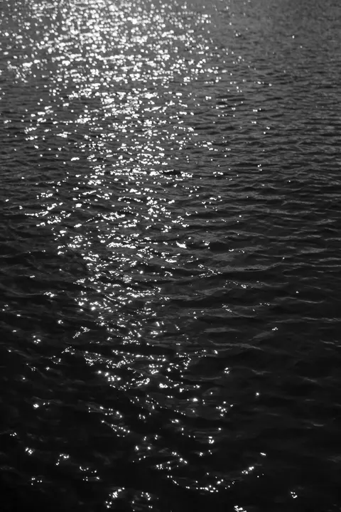 Moonlight Water Phone Wallpaper · moon · 1440×2160