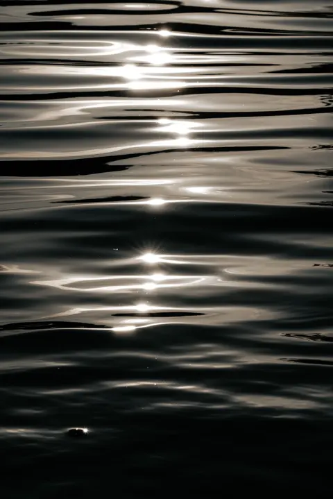 Moonlight Water Phone Wallpaper · moon · 1440×2158