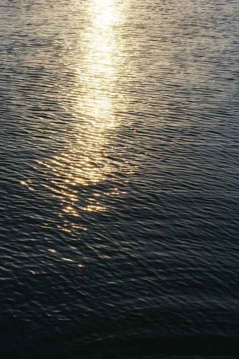 Moonlight Water Phone Wallpaper · moon · 1440×2160
