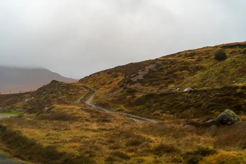 Mountain Trail 4K Wallpaper · mountains · 3840×2560