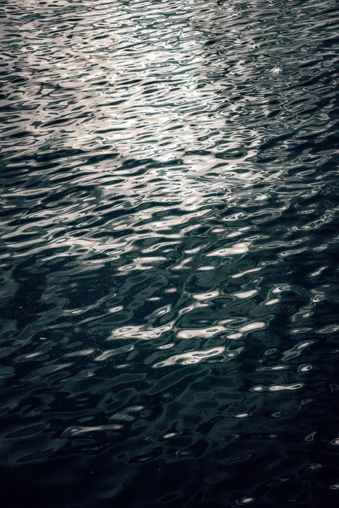Moonlight Water Phone Wallpaper · moon · 1440×2160
