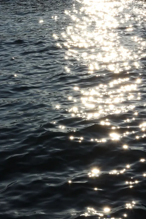 Moonlight Water Phone Wallpaper · moon · 1440×2160
