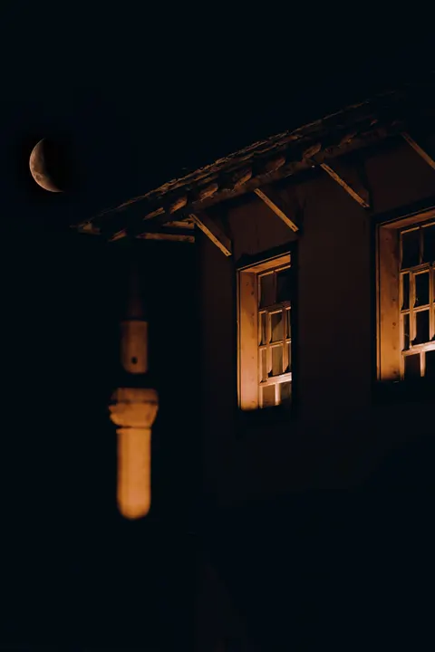 Crescent Moon Phone Wallpaper · moon · 1440×2160