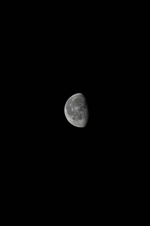 Crescent Moon Phone Wallpaper · moon · 1440×2160