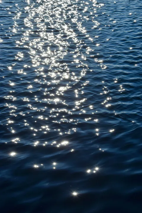 Moonlight Water Phone Wallpaper · moon · 1440×2160